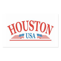 Houston Rectangle Sticker