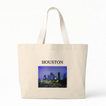 HOUSTON texas Canvas Bag