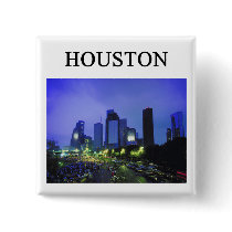 HOUSTON texas Buttons