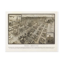 Houston Texas in 1912 Postcard