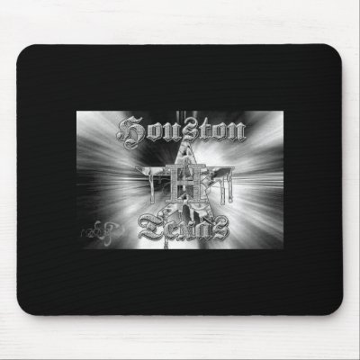 houston TEXAS MOUSE PAD by KGPRODUCTIONS2008
