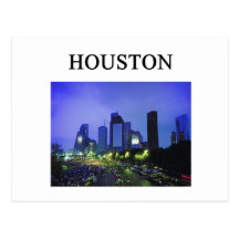 HOUSTON texas Post Card