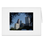 Houston Texas Skyline Card