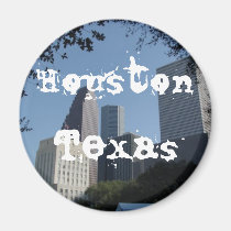 Houston Texas Skyline magnets