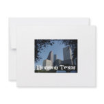 Houston Texas Skyline Invitations
