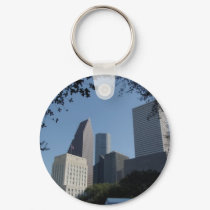 Houston Texas Skyline keychains by digitalshirts Houston Texas Skyline keychains