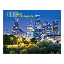 Houston, Texas, U.S.A. Postcard