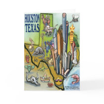 Houston TX Greeting Cards
