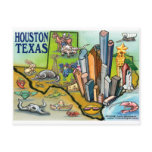 Houston TX Postcard