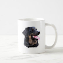 hovawart zwart/blond mugs