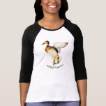 Hovering Female Mallard Duck Wildlife T-Shirt
