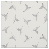 Hovering Hummingbird Tossed Print Fabric