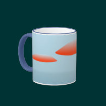 Hovering UFOs mugs
