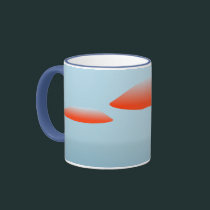 Hovering UFOs mugs