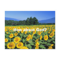 How about God? postcards