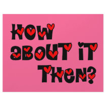 How About It Then? Hearts letterhead