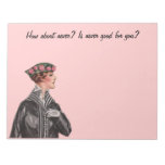 How About Never? notepads