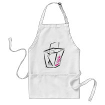 How about take-out? aprons by akiliking How about take-out? aprons