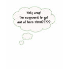 ladies_casual_longsleeve - How am I supposed to get out of here...  Funny Maternity T-Shirts for the Mother-to-be and Father-to-be at Teewit Maternity.