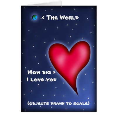 How Big I Love You - Cute Valentine's Day Card