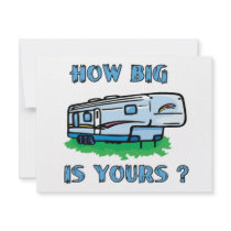 How big is yours? invitations