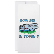 How big is yours? rack cards