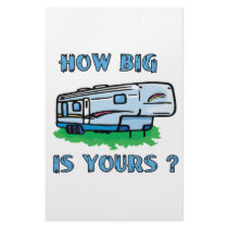 How big is yours? stationery
