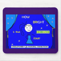 How bright is that star? Mousepad by allinharmony How bright is that star? Mousepad