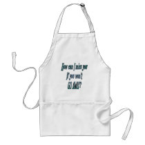 How can I miss you if you wont go away transparent aprons