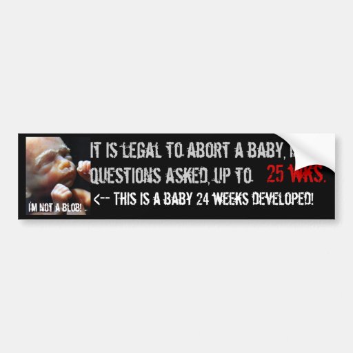 How can it be legal? bumper stickers