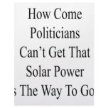How Come Politicians Can't Get That Solar Power Is Custom Letterhead