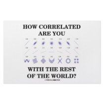 How Correlated Are You With The Rest Of The World? stationery