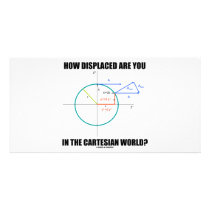 How Displaced Are You In The Cartesian World? photo cards