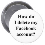 How do I delete my Facebook account? buttons