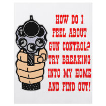 How Do I Feel About Gun Control Flyer