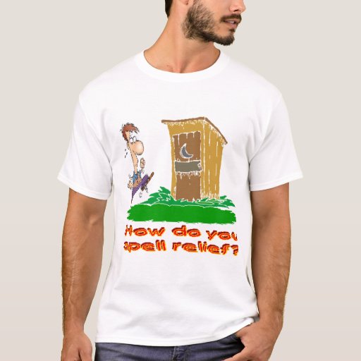 How do you spell relief? TShirt Zazzle