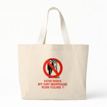 How does my marriage ruin yours bags by gay_pride How does my marriage ruin yours bags