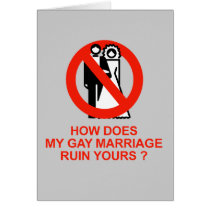 How does my marriage ruin yours cards