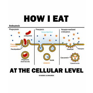 How I Eat At The Cellular Level (Endocytosis) shirt