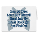 How I Feel About Gun Control cards