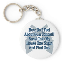 How I Feel About Gun Control Key Chains