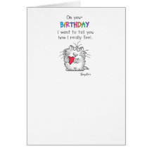 HOW I REALLY FEEL GREETING CARDS