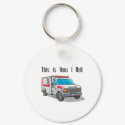 How I Roll Ambulance keychains