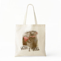 How I Roll - ATC Trike Three Wheeler Tote Bags