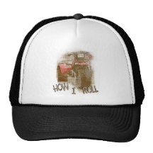 How I Roll - ATC Trike Three Wheeler Trucker Hat