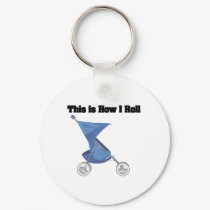 How I Roll (Baby Stroller) keychains by doonidesigns How I Roll (Baby Stroller) keychains