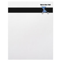 How I Roll (Baby Stroller) Letterhead Design