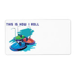 How I Roll (Bumper Cars) Shipping Labels
