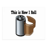 How I Roll Camera Film postcards