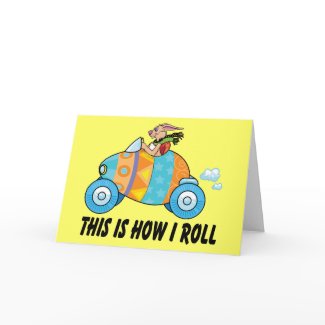 How I Roll card